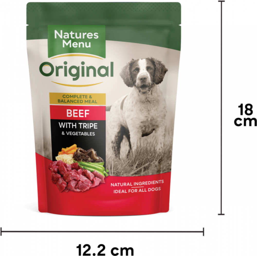 Natures menu on sale beef and tripe