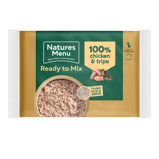 100% chicken & tripe block