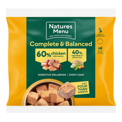 Natures menu store dry food