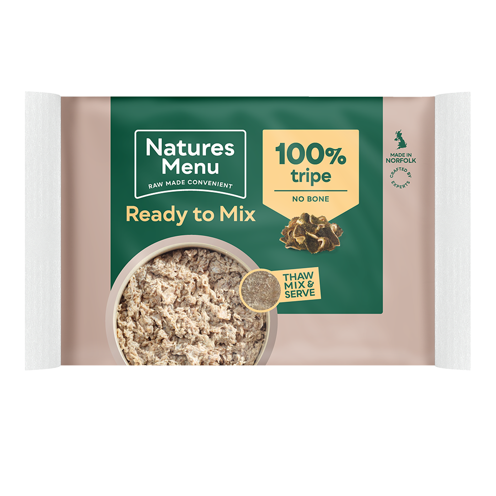 Just Tripe Raw Mince Natures Menu Home Prepare Raw Natures Menu
