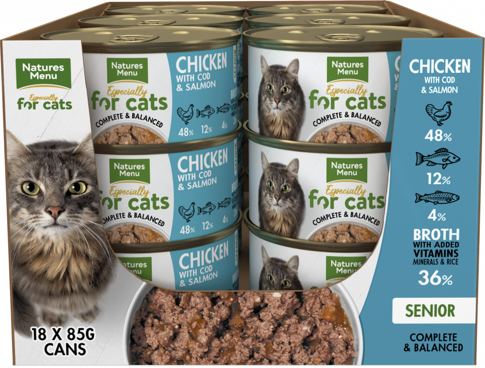 Natures menu hotsell senior cat food