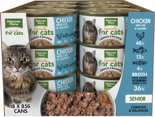 Senior Chicken with Salmon & Cod image number 1