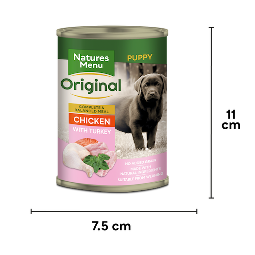 Chicken with Turkey Can for Puppies image number 2