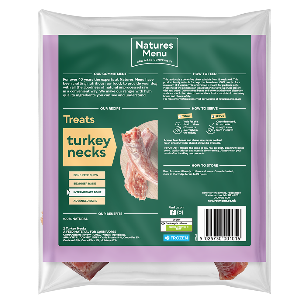Feeding dogs outlet turkey necks