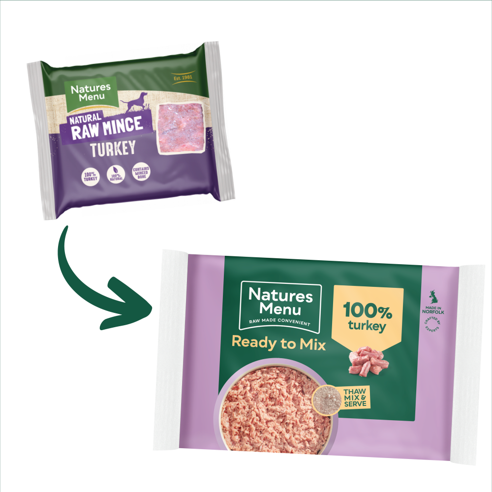 Just Turkey Raw Mince Natures Menu Home Prepare Raw Natures Menu