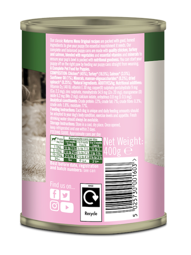 Chicken with Turkey Can for Puppies image number 1