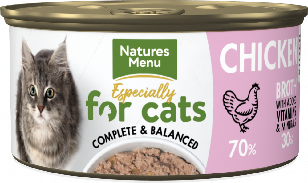 Chicken for Kittens Especially for Cats Cans Natures Menu