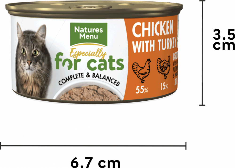 Natures menu cat top