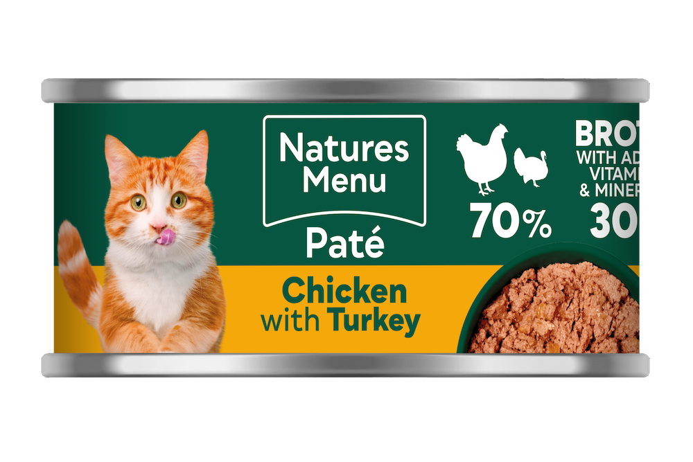 Chicken Turkey Especially for Cats Cans Natures Menu