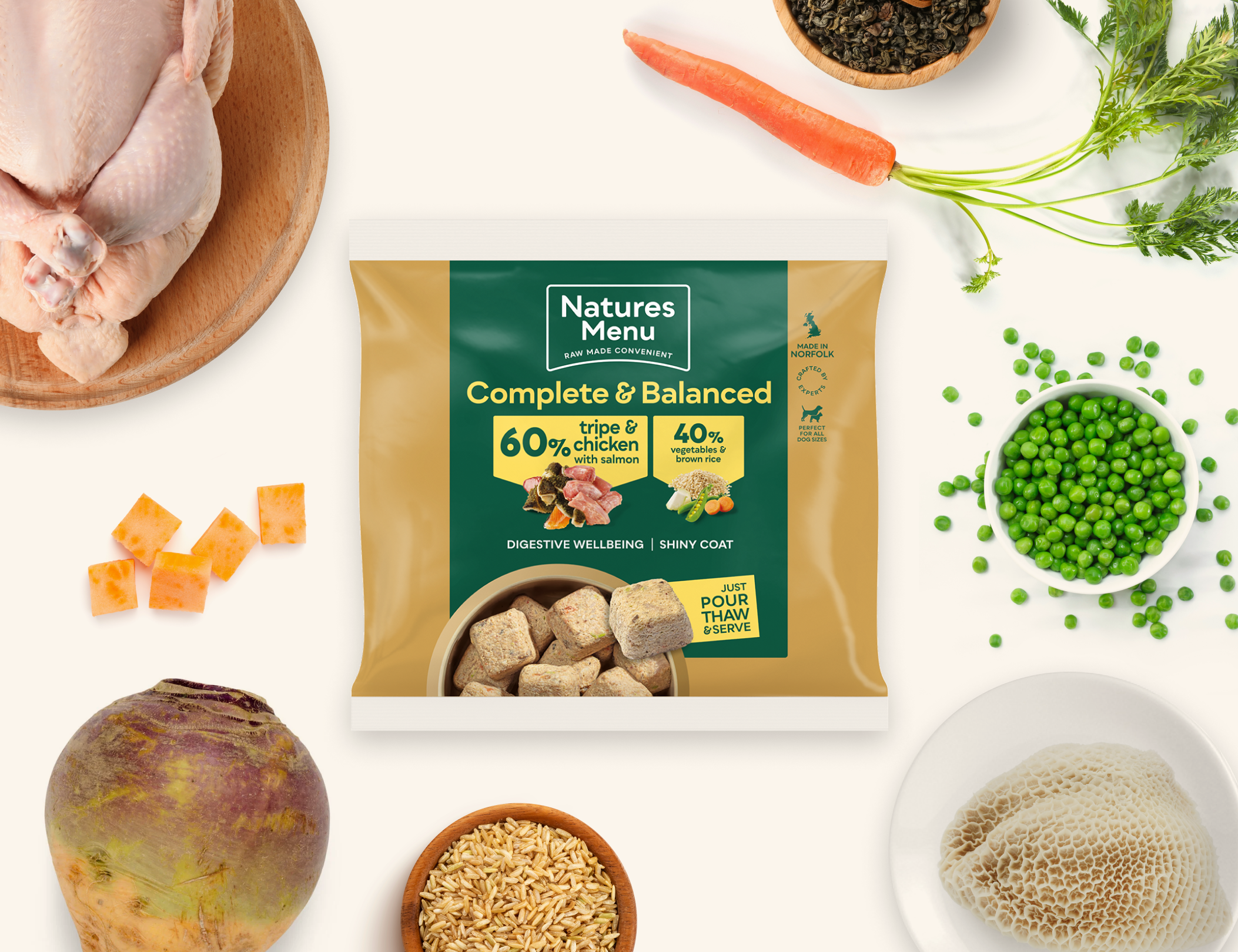 Natures menu complete meal top