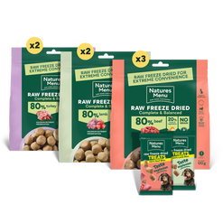 Freeze-Dried Big Flavour Bundle for Small Dogs