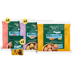 Raw Favourites: 80% Meat Bundle for Medium Breed Puppies
