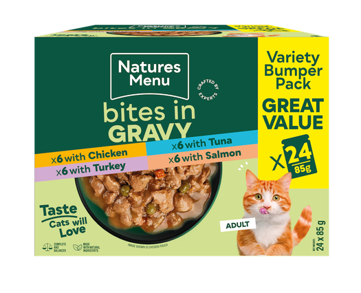 Meat Bites in Gravy Selection Pouch Multipack