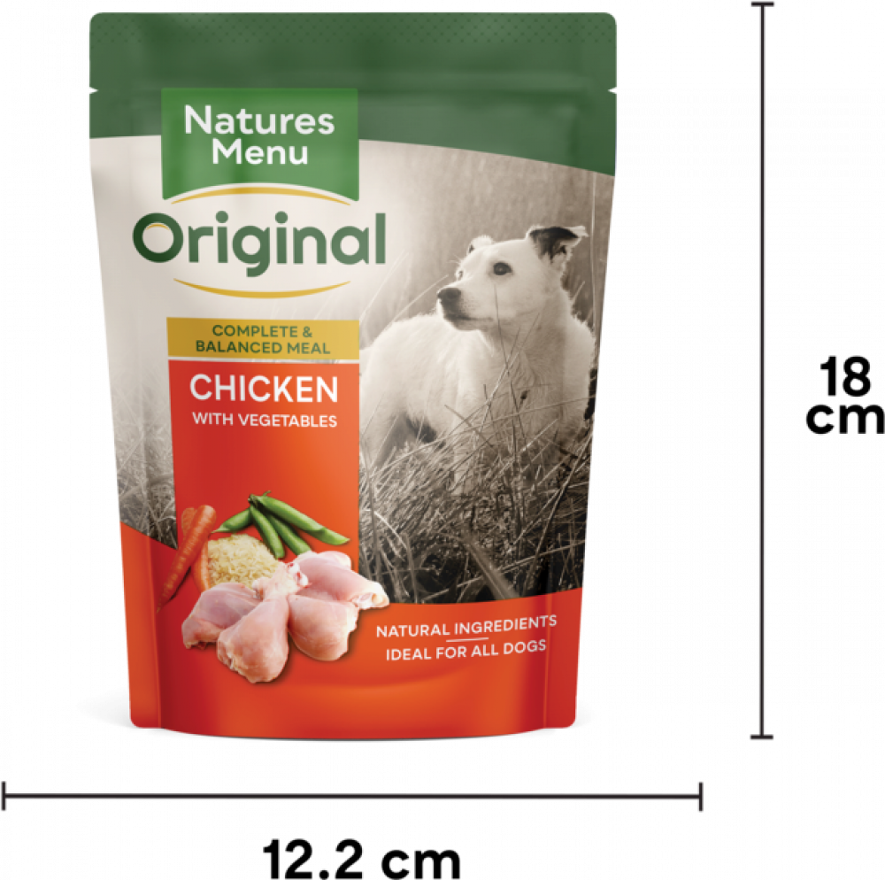 Chicken Natures Menu Dog Pouches Natures Menu