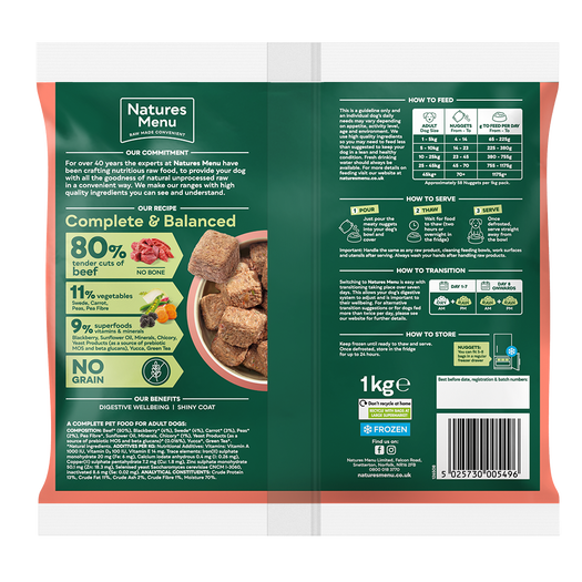 80% Beef Nuggets image number 1