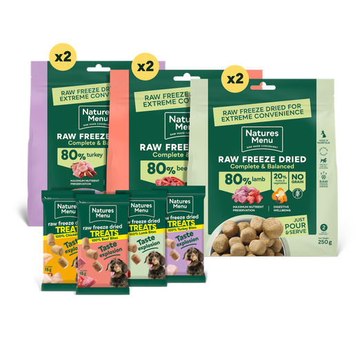 Freeze-Dried Big Flavour Bundle for Medium Dogs