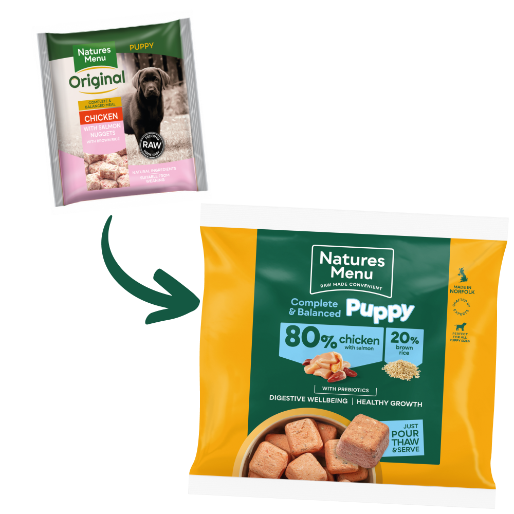 Puppy Nuggets Natures Menu Raw Meals Natures Menu