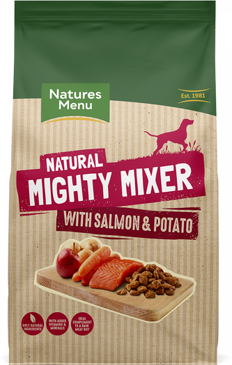 Mighty Mixer With Salmon & Potatoes
