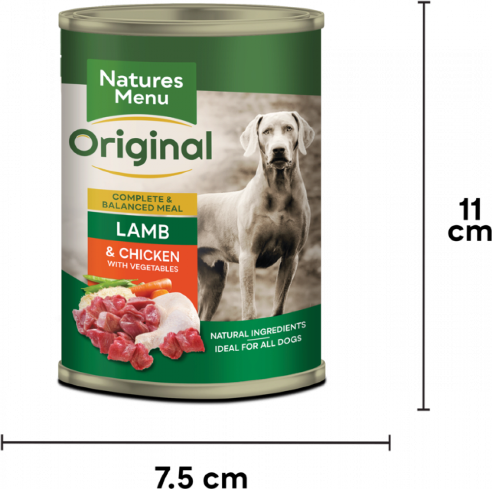Lamb with Chicken Natures Menu Cans Natures Menu