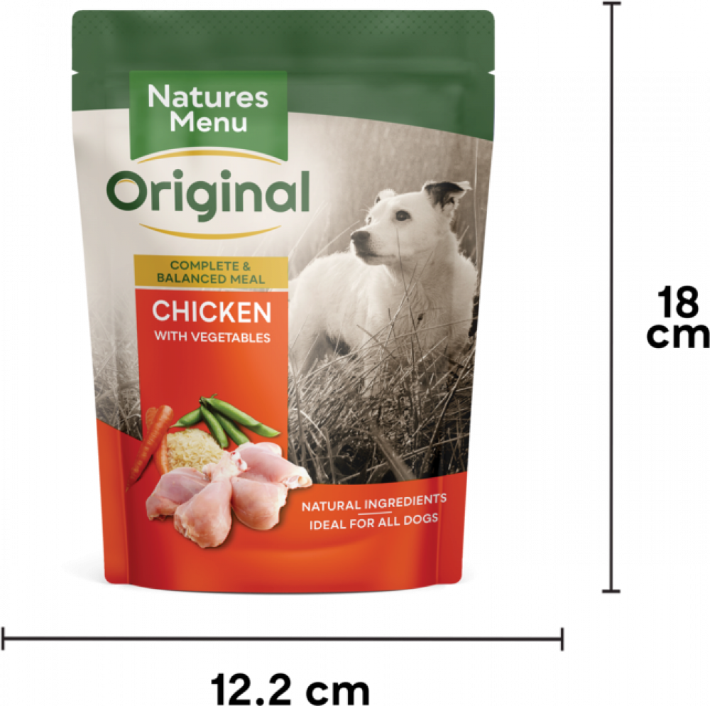 Natures 2025 menu pouches