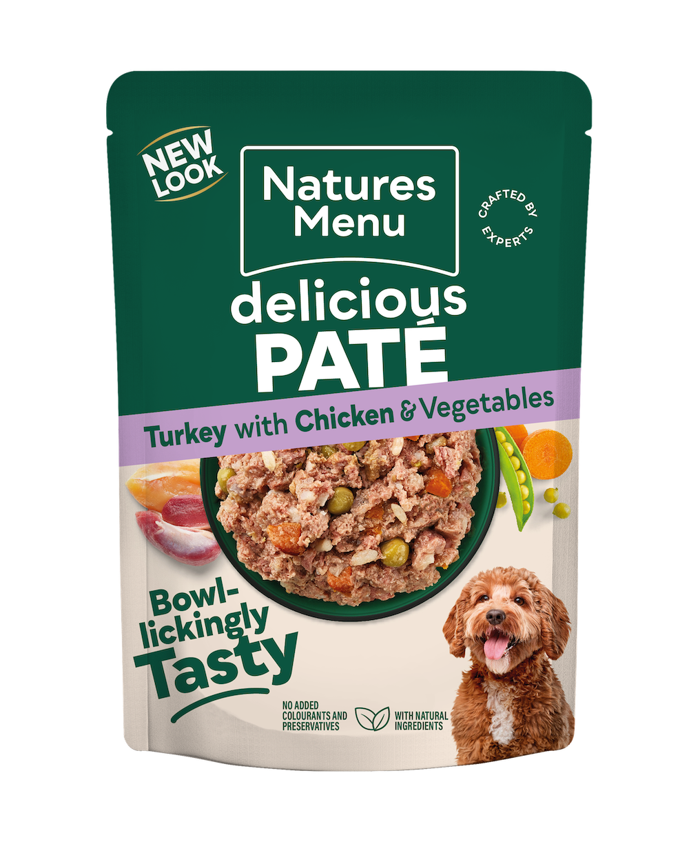 Turkey with Chicken Natures Menu Dog Pouches Natures Menu
