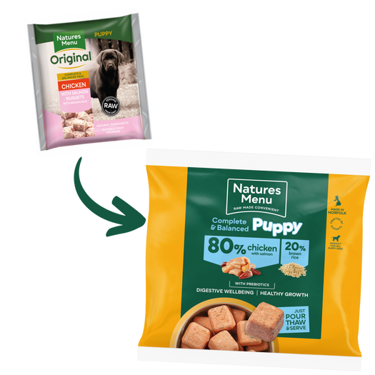Puppy Nuggets Natures Menu Raw Meals Natures Menu