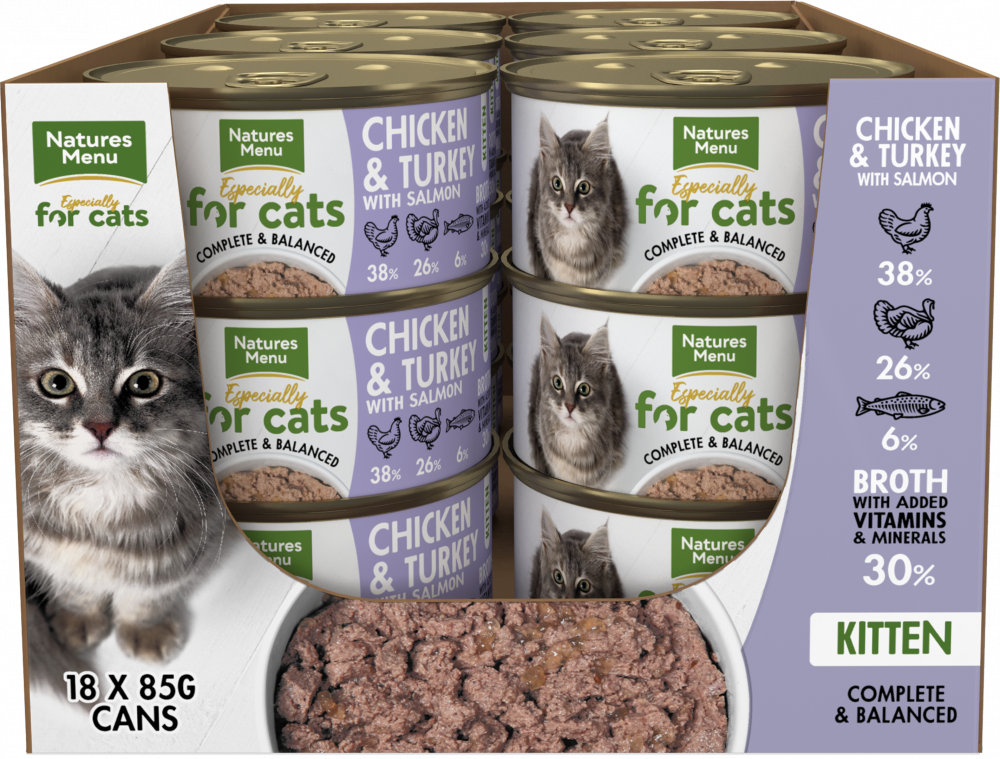 Natures menu hot sale kitten pouches