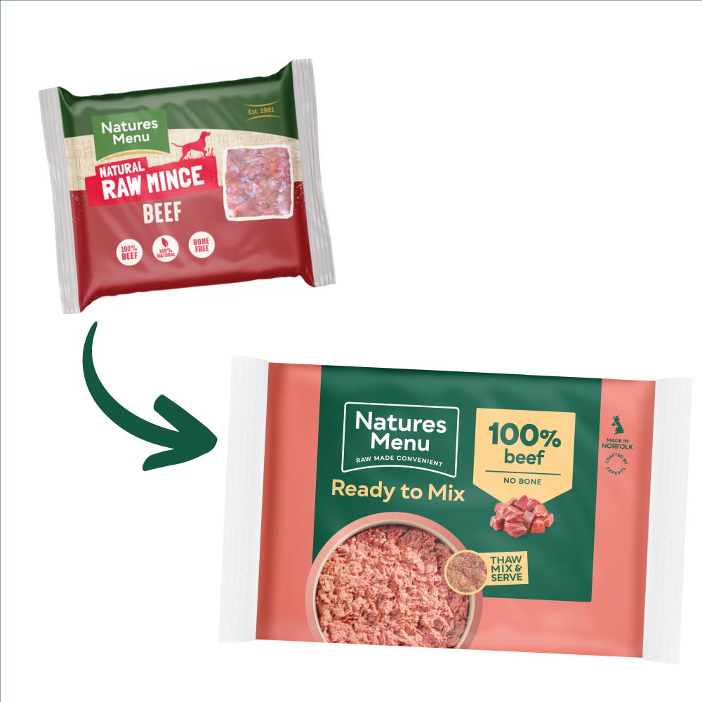 Natures store menu mince
