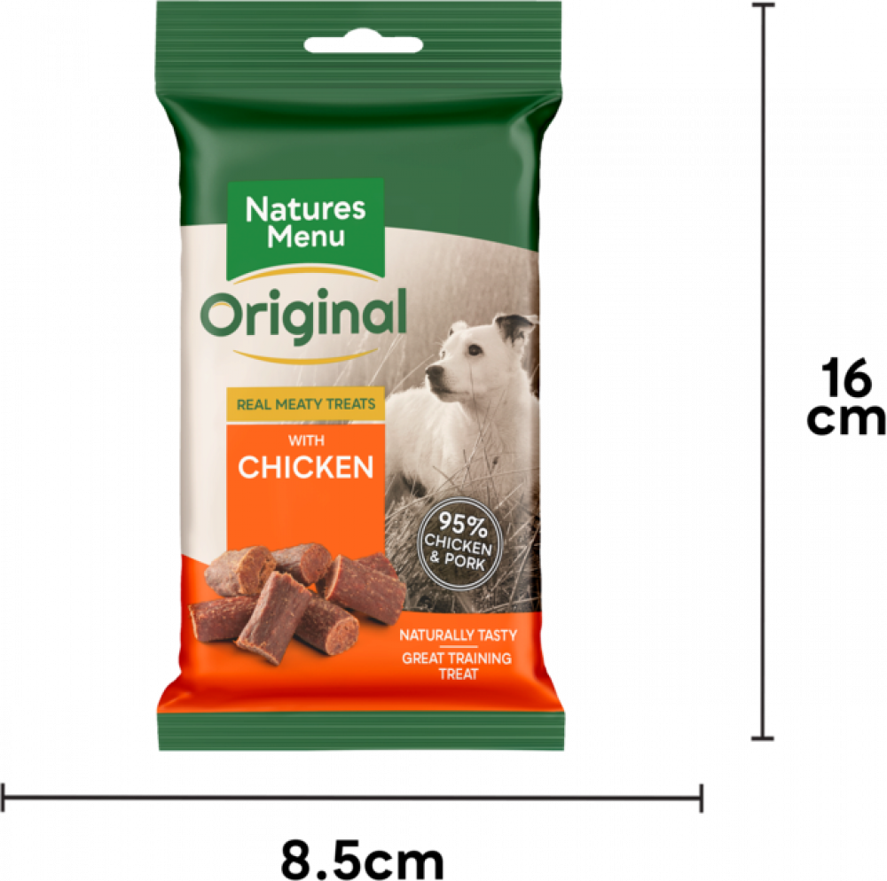 Natures menu real on sale meaty dog treats
