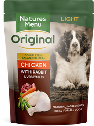 Light Chicken with Rabbit Pouches