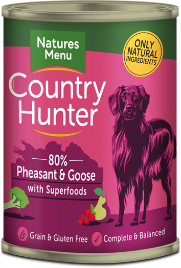 80% Pheasant and Goose with Superfoods Can