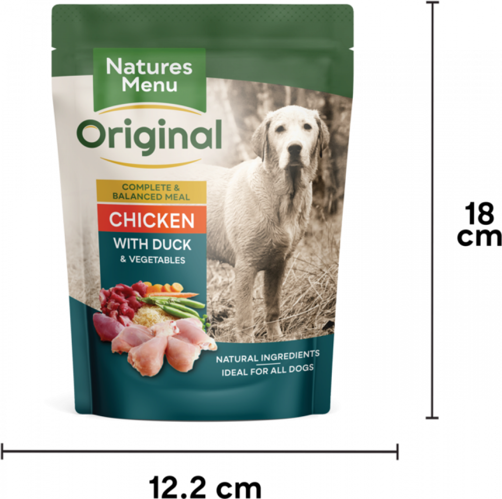 I and love and you shop dog food chicken and duck