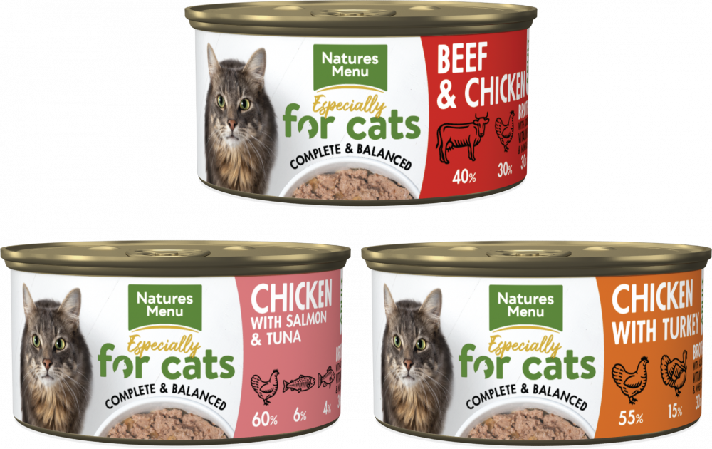 Cat Multipack Especially for Cats Cans Natures Menu