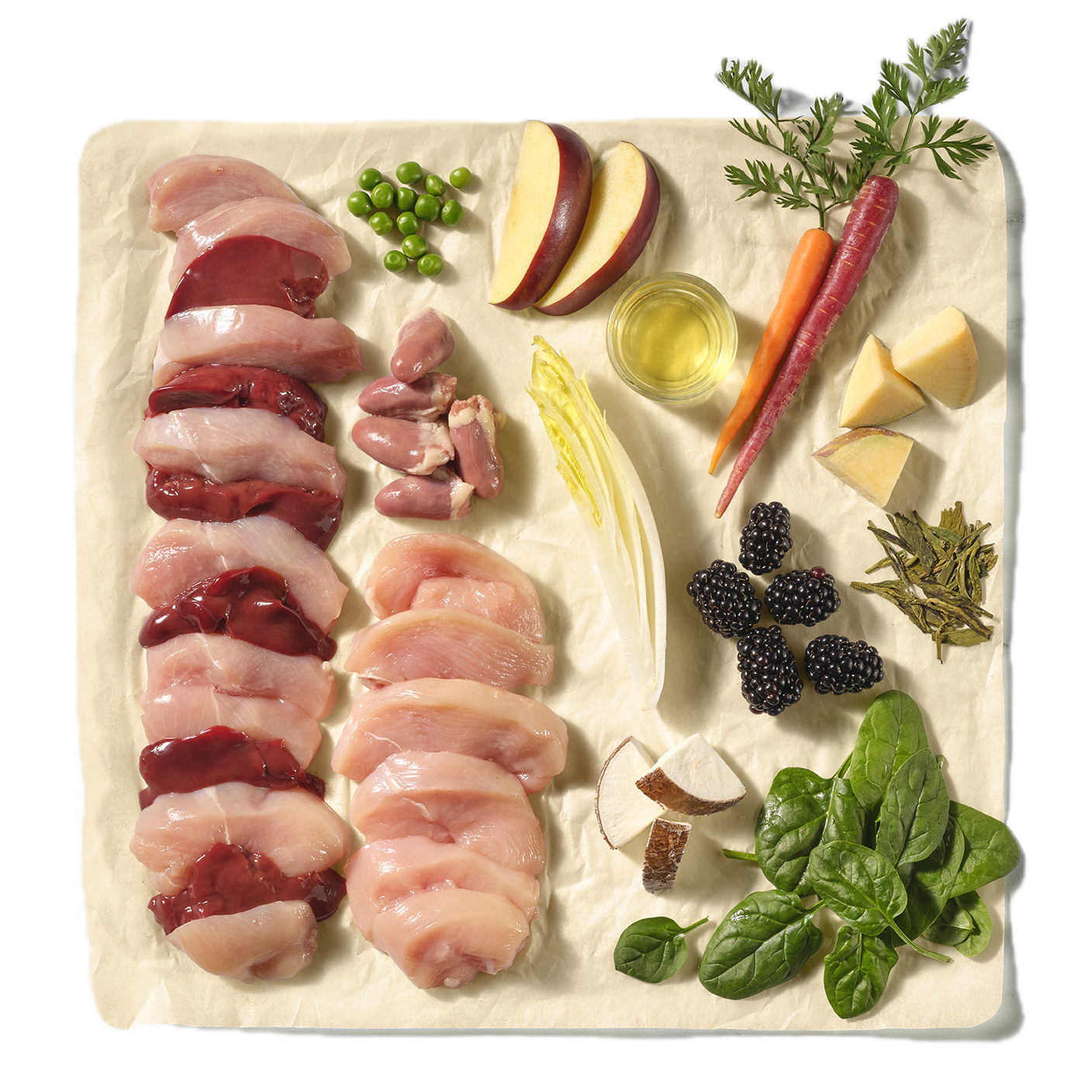 Chicken Cell Block 80% Chicken Block | Complete & Balanced 80/20 Block | Natures Menu