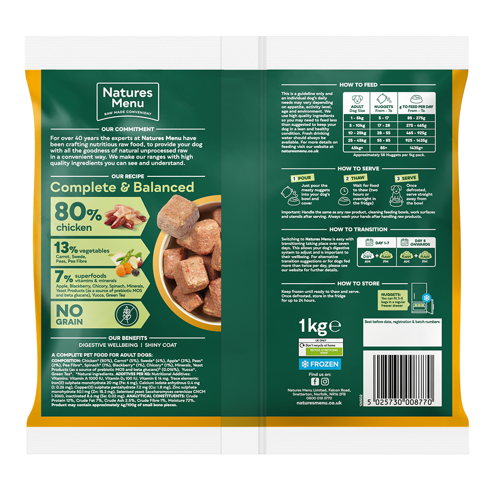 Simply nourish dog food ingredient best sale list