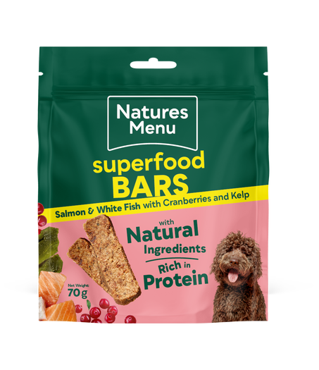 Salmon and White Fish Superfood Bars