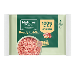 100% lamb & chicken block
