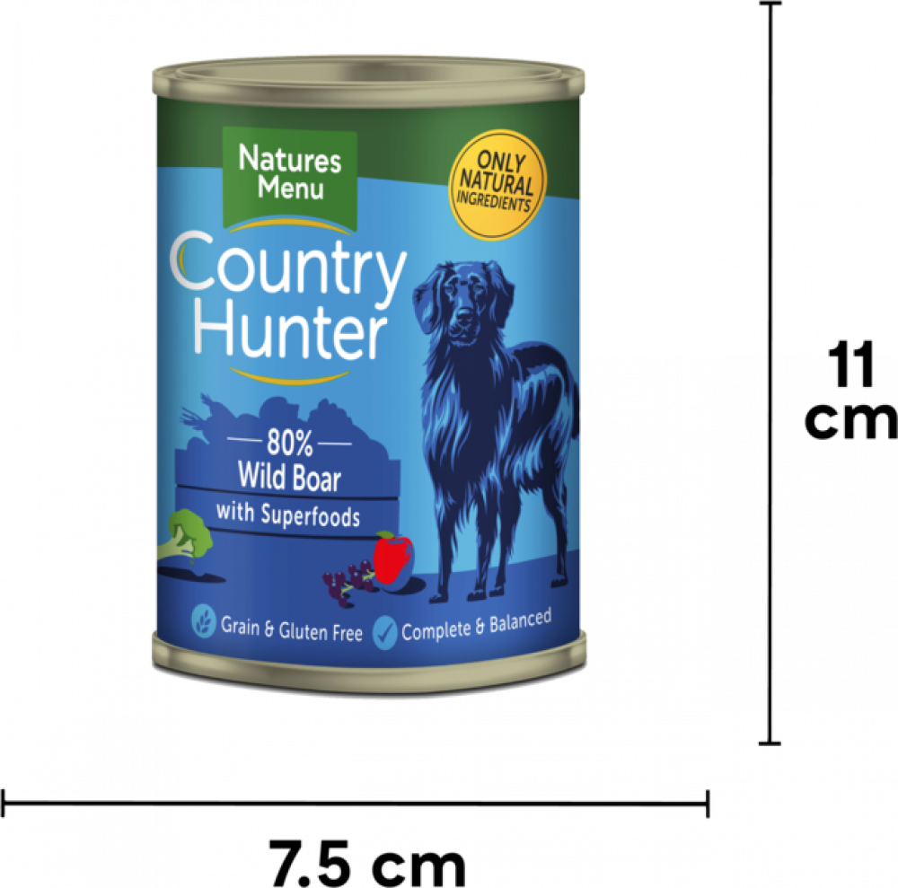 Country hunter dog food 2025 400g