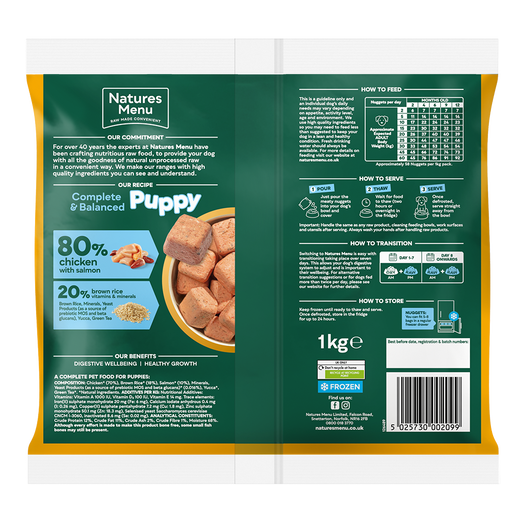 80% Chicken and Salmon for Puppies image number 1