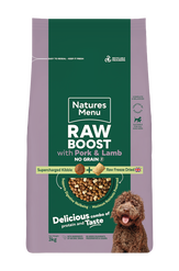 Pork and Lamb Raw Boost 3KG
