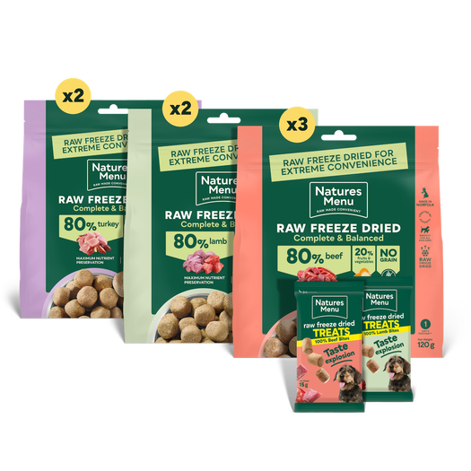 Freeze-Dried Big Flavour Bundle for Small Dogs image number 0