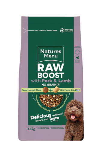 Pork and Lamb Raw Boost 1.5KG