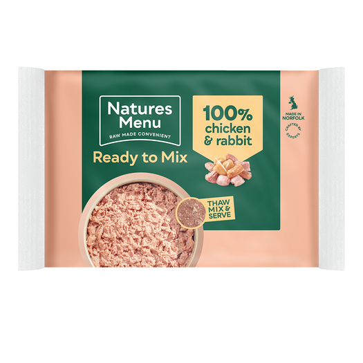 100% Chicken and Rabbit Block