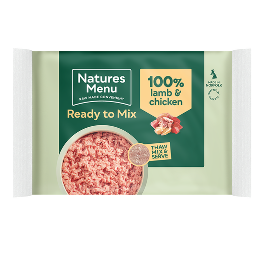 100% Lamb and Chicken Block